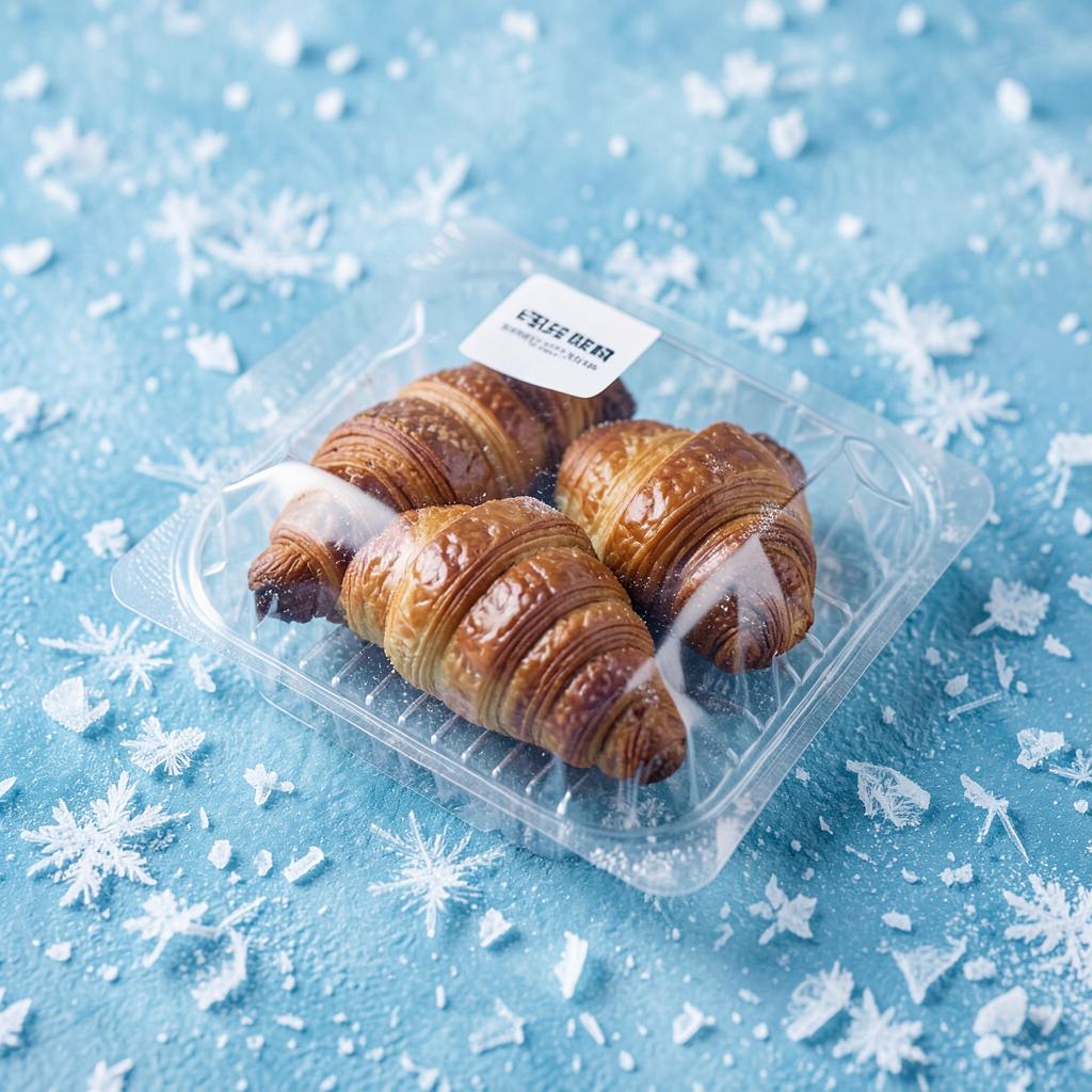 Croissant de chocolate congelado